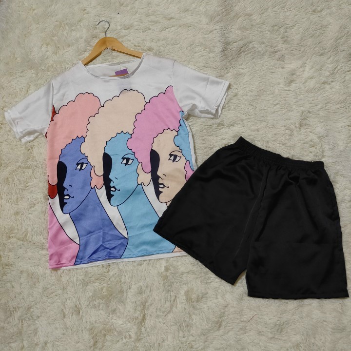 [🎁FREE SHIP💓 ]Bộ mặc nhà nữ mùa hè,đồ bộ lụa satin cho nữ thoáng mát | BigBuy360 - bigbuy360.vn