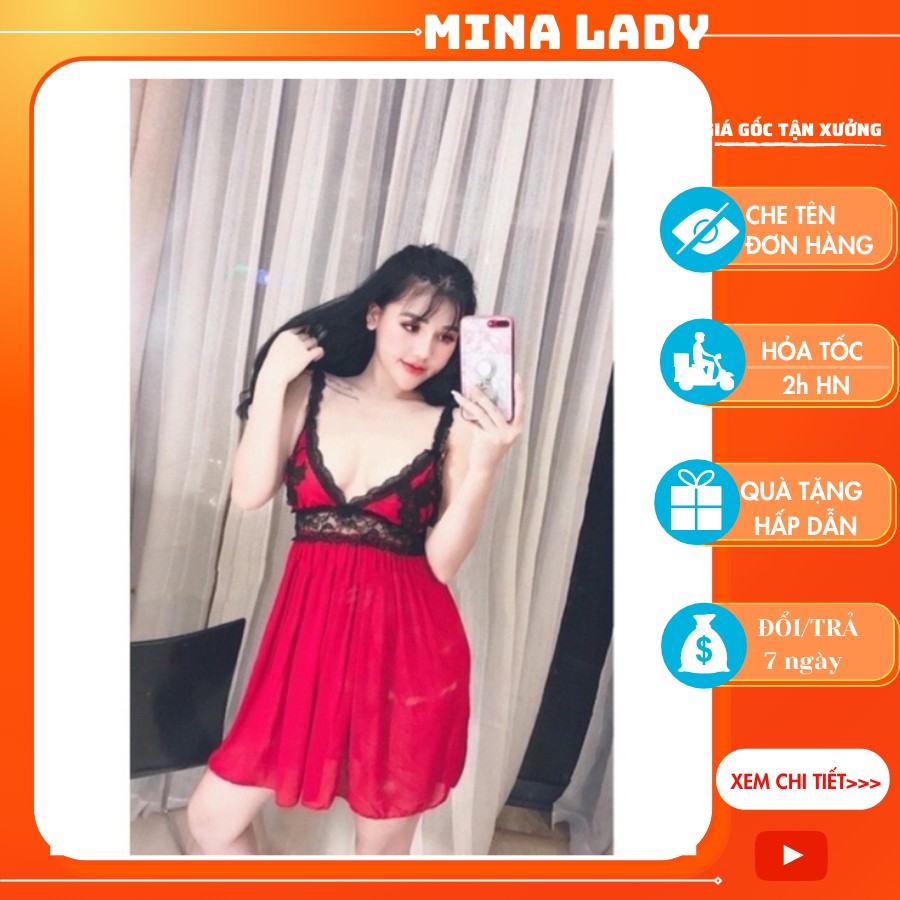 Váy Ngủ Sexy Bigsize Nữ Gợi Cảm Voan Lụa Thun Ren Quyến Rũ Gợi Cảm Hoa Hồng Nggực ( SEXY HOA HỒNG NGỰC)