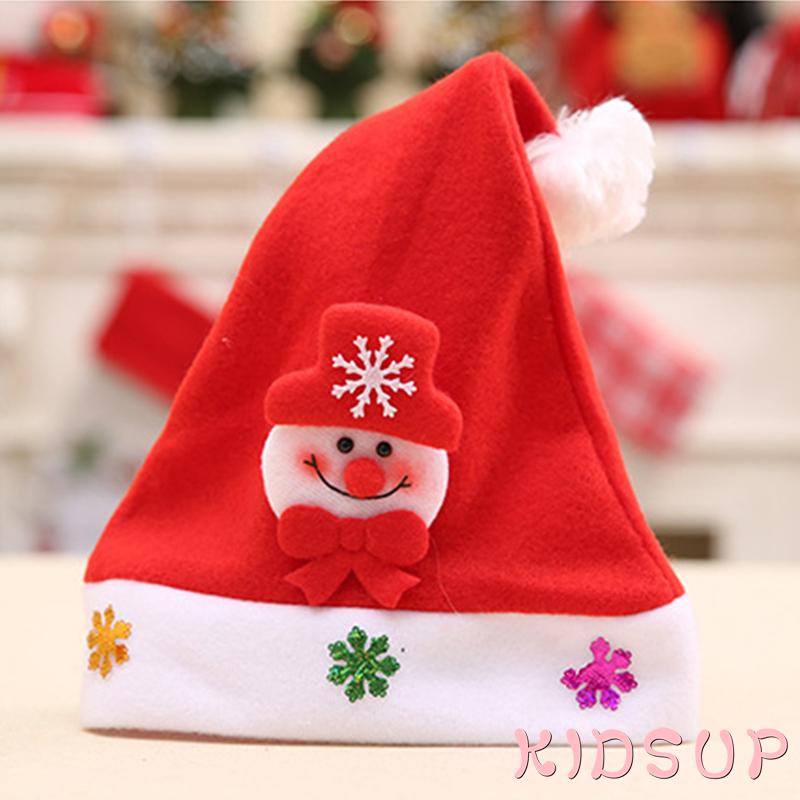 Mũ ông già noel/người tuyết/tuần lộc xinh xắn cho bé