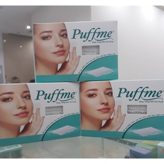 Bông Tẩy Trang Puffme 80 Miếng