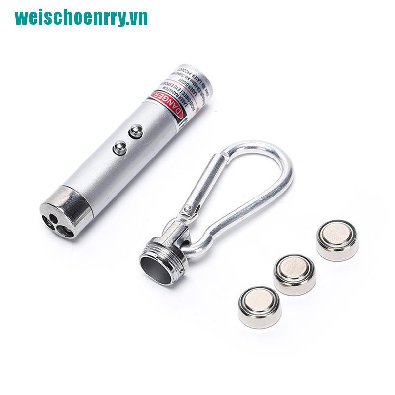 Weis♪Bút Chiếu Tia Laser Đỏ 3 Trong 1