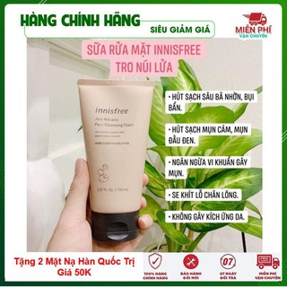 Sữa rửa mặt tro núi lửa