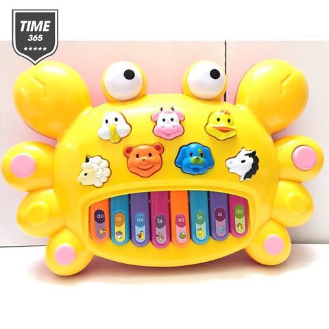 Đàn piano hình con cua cho bé - Đồ chơi âm nhạc