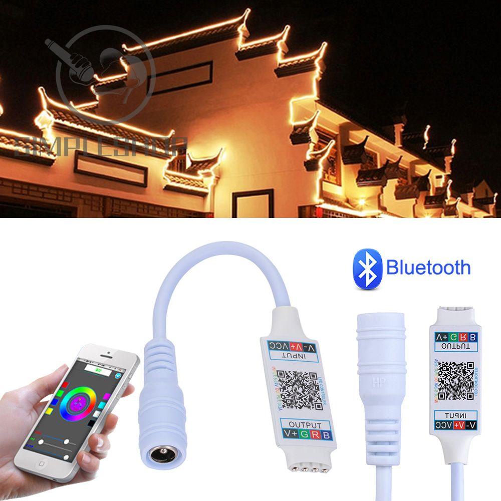 Bộ Điều Khiển Đèn Led Rgb 5050 3528 4pin Dc 5-24v Cao Cấp Đa Năng