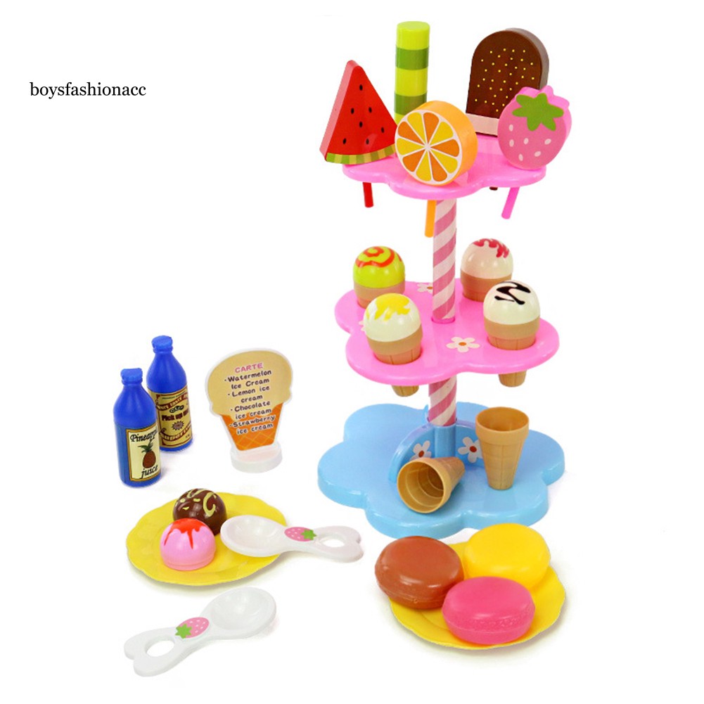 Set 22 Món Đồ Chơi Hình Bánh Cupcake Cho Bé