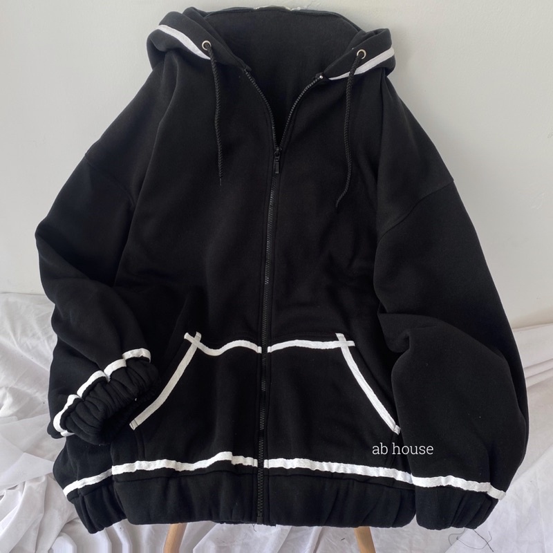 Áo Khoác Nỉ Form Rộng WEST Unisex Nam Nữ (Ảnh Thật/Có Sẵn) | BigBuy360 - bigbuy360.vn