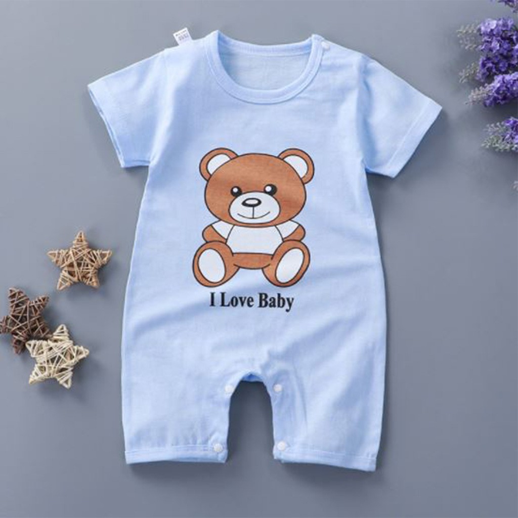 Body đùi cho bé trai gái sơ sinh Mẫu Mới mát mịn họa tiết đáng yêu cho bé từ 3-12kg - BDC20