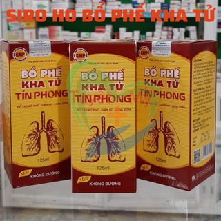 Siro ho thảo dược bổ phế tín phong, giảm ho, long đờm