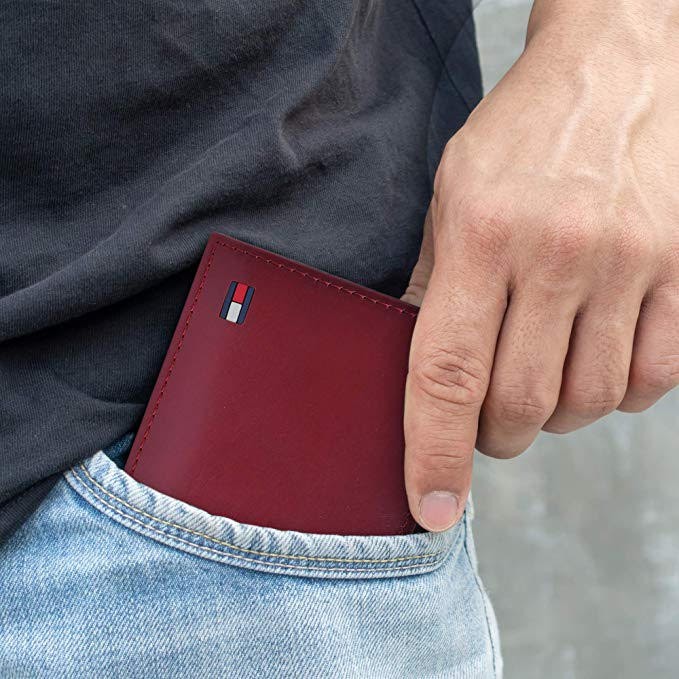 VÍ DA NHẬP MỸ HIỆU TOMMY HILFIGER NHẬP MỸ