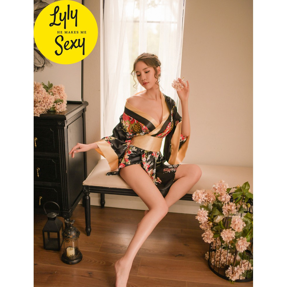 Hoàn tiền 100% nếu không đẹp :Váy ngủ kimono sexy quyến rũ trong phòng ngủ có Video thật | BigBuy360 - bigbuy360.vn