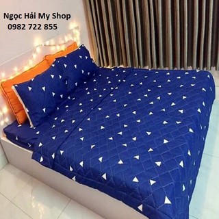 Bộ drap giường cotton poly (chọn mẫu)