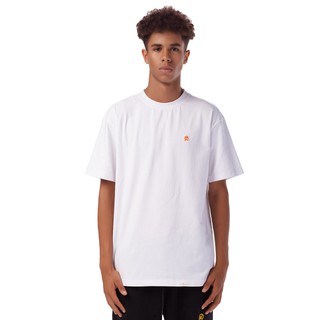 Áo Thun Trắng logo cam 5THEWAY thiết kế 5tw/rtw Traditional Fit Tee