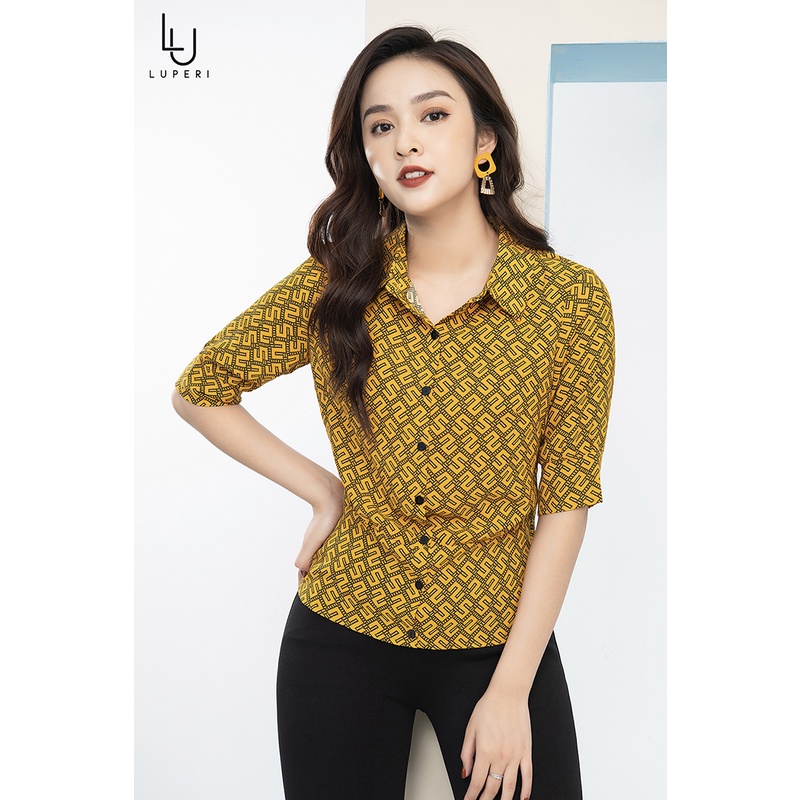 Áo Sơ Mi Lụa Nữ LUPERI LFSM1106 Nhiều Màu Phù Hợp Mọi Vóc Dáng