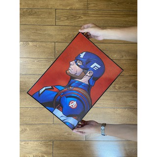 Tranh Canvas Captain America Marvel