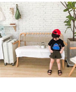 Set áo mẹ con cá mập