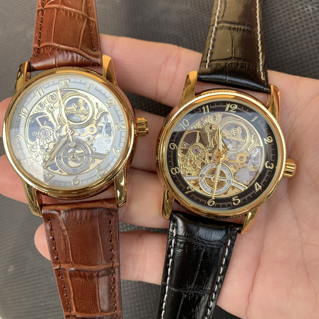 Đồng hồ nam, chính hãng Forsining, cơ tự động, lộ máy đẹp đến từng chi tiết, nam tính mạnh mẽ - BẢO HÀNH 12 THÁNG | BigBuy360 - bigbuy360.vn