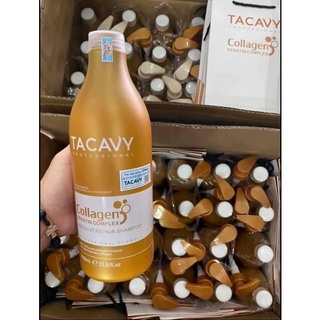 Gội Xả Phục Hồi Tóc TACAVY Collagen cặp 2000ml