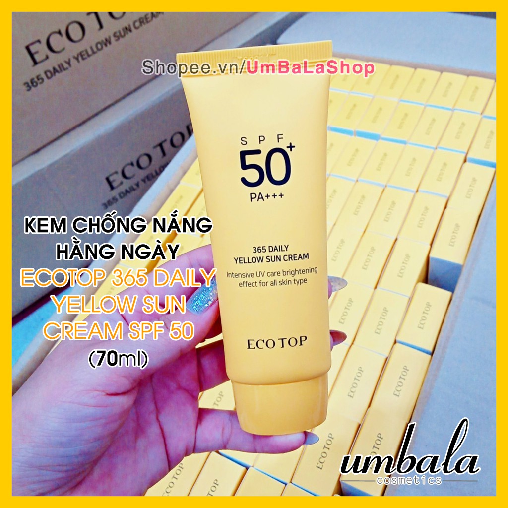 Kem chống nắng Ecotop 365 Daily Yellow (70ml)