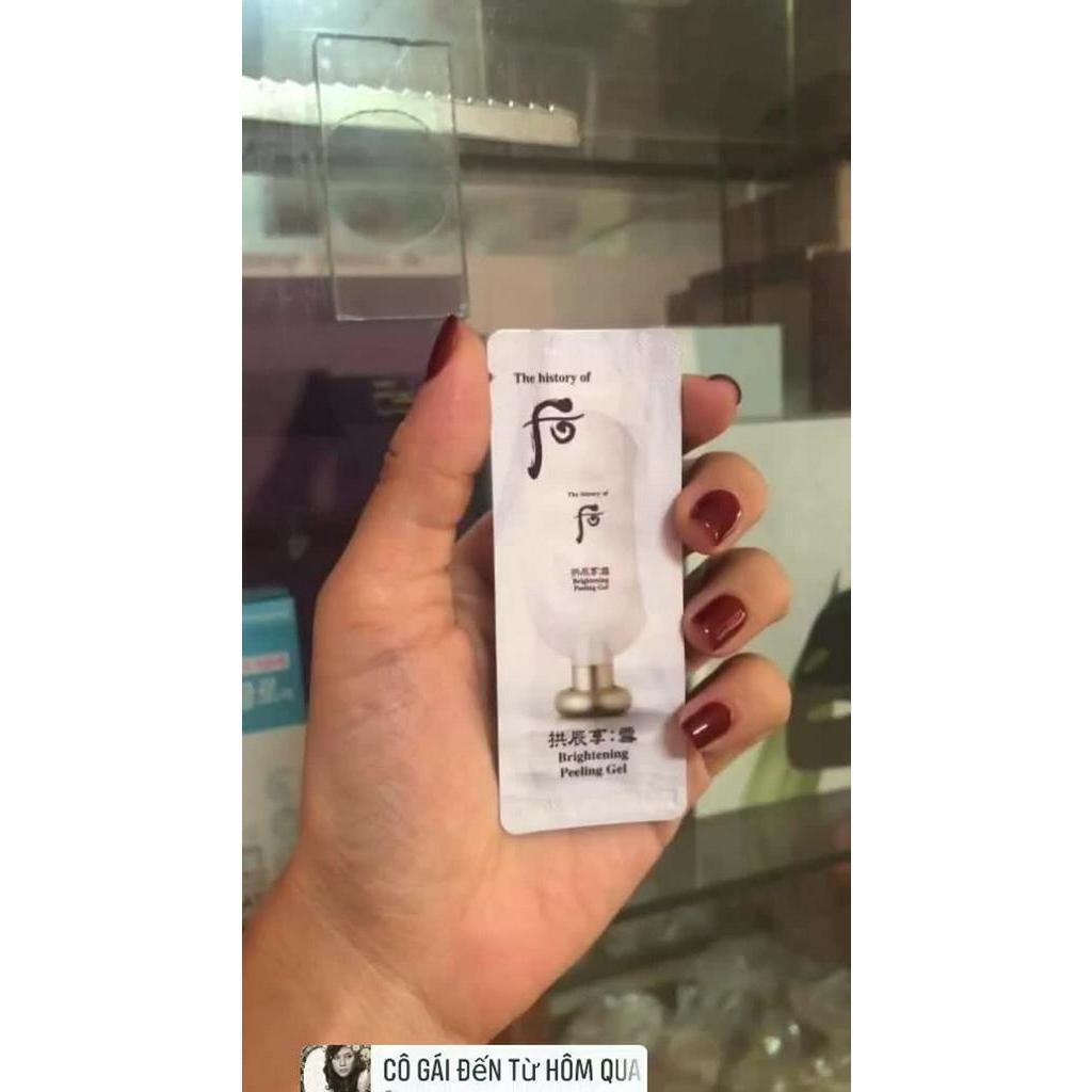 Kì Da Chết Trắng Da Whoo Brighterning Peeling Gel Làm Trắng Da Dịu Nhẹ Lành Tính 1ml | BigBuy360 - bigbuy360.vn