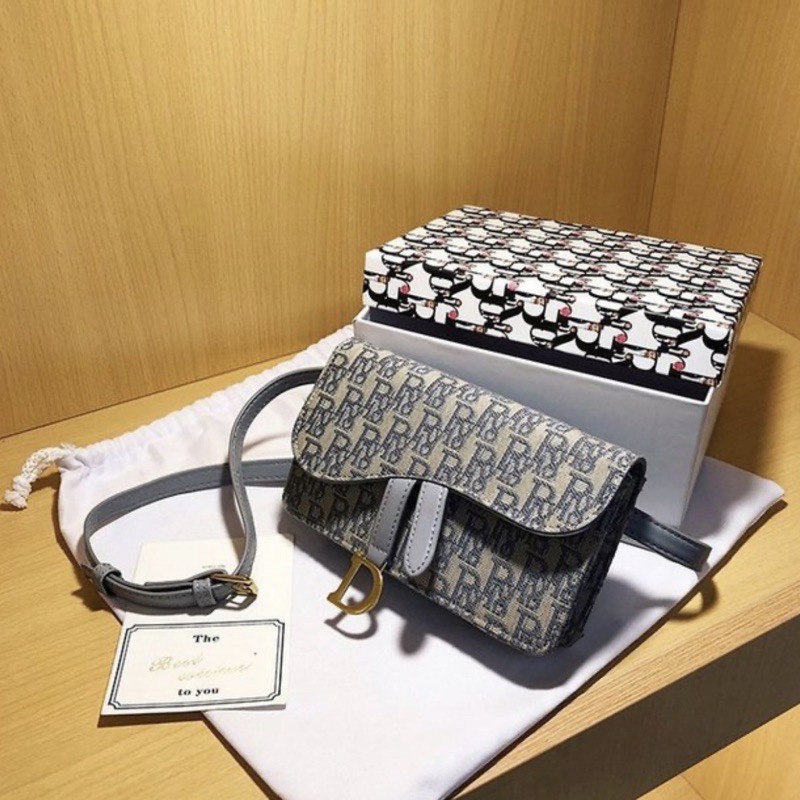 (Sale) TÚI D SIZE 20cm - CÓ DÂY ĐEO CHÉO - PHÔM ĐẸP NHƯ ẢNH