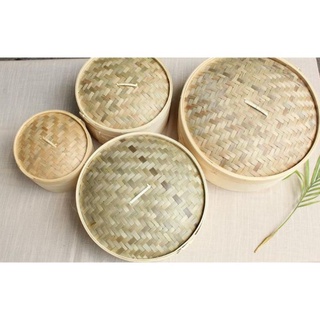 [ Hạ giá ] Xửng hấp tre size 30cm loại 3 tầng