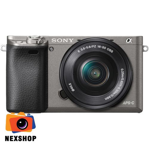 Máy ảnh Sony A6000 kèm Kit 16-50 Xám ( Combo quà tặng ) Chính hãng