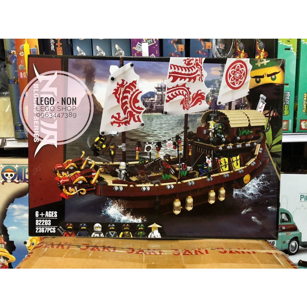 Lắp Ghép Thuyền Rồng Ninja Destiny's Bounty T 1515