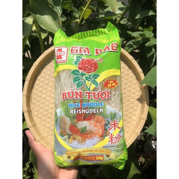 Bán/buôn sỉ 1kgBún gạo tươi dạng khô gói 500g loại 1