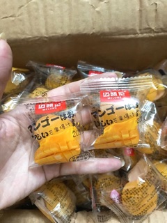 Mochi tròn xoài và dừa