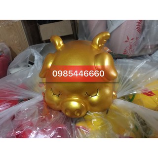 Lợn đất, heo đất thiên thần 2019 size to ( ẢNH THẬT)