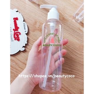 Chai Nhựa Ấn Giọt 150ml 200ml 250ml