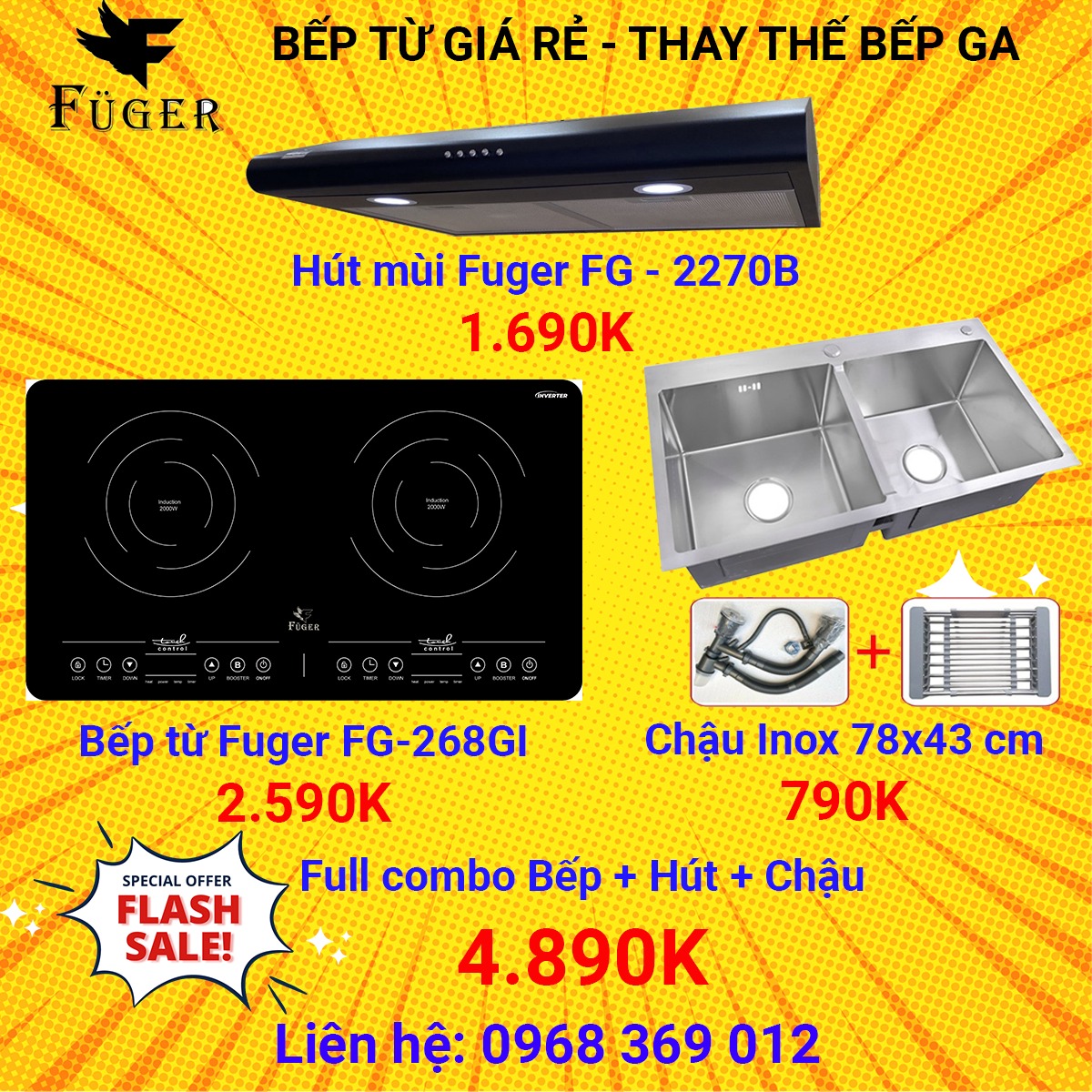 Bếp Từ Giá Rẻ Sài Gòn