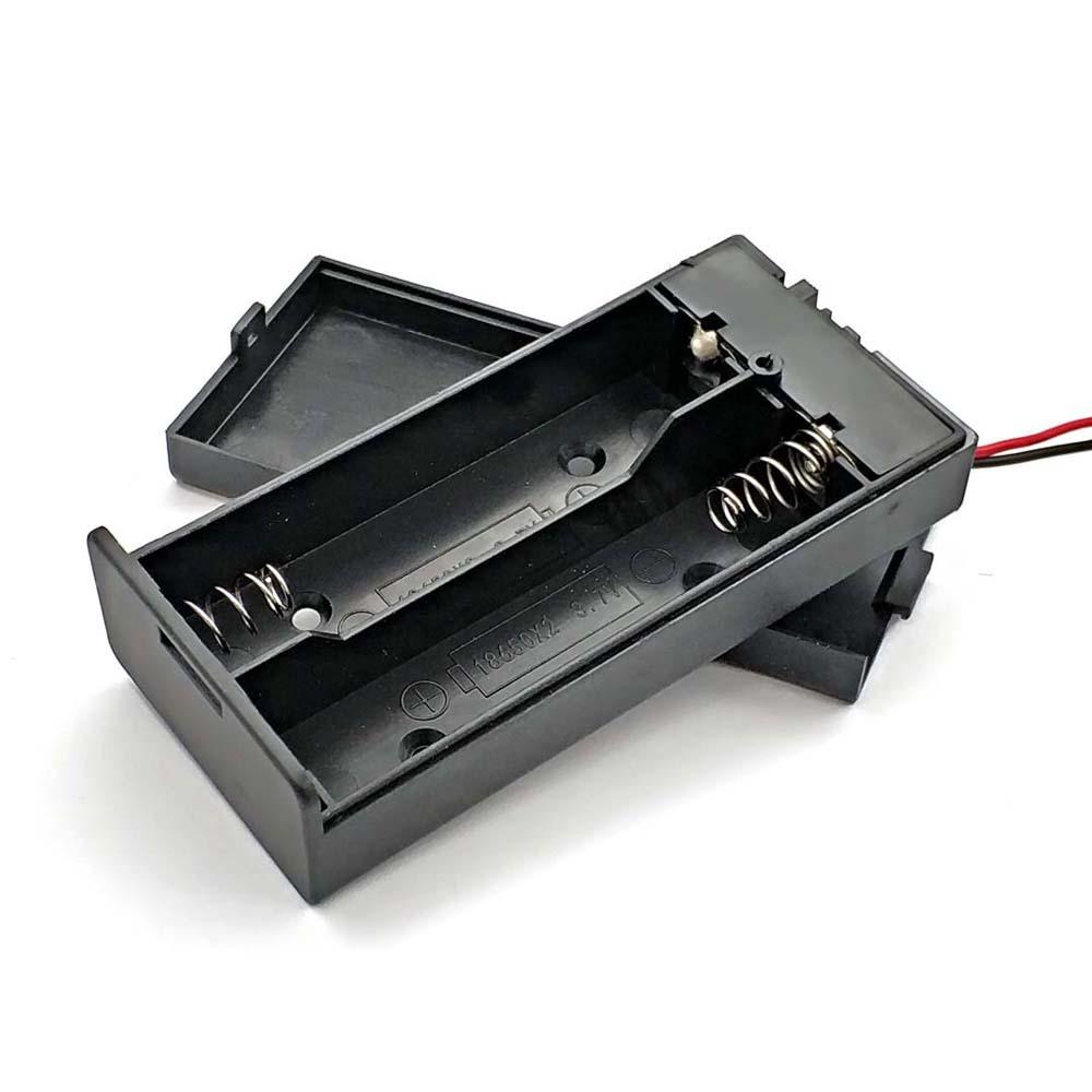 Hộp Pin Sạc Dự Phòng 18650 Làm Từ ABS Cứng Pin Kèm Pin Tiện Dụng Giá Đỡ