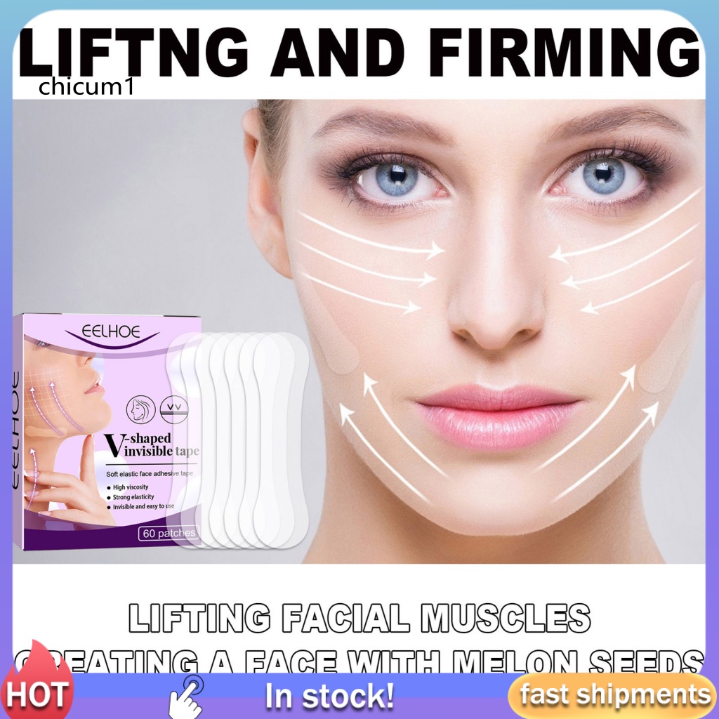 Miếng Dán CC Nâng Cơ Mặt Tạo Khuôn Mặt V-Line Thon Gọn