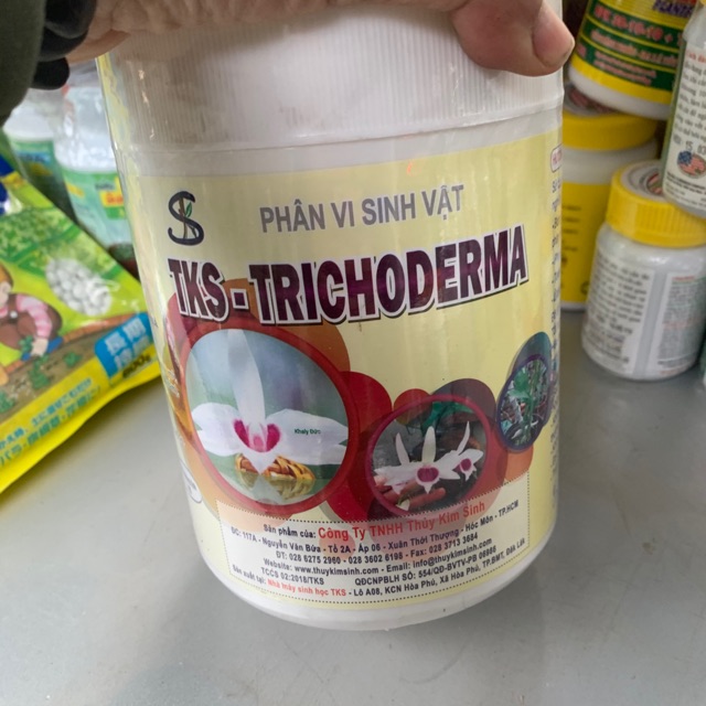 NẤM ĐỐI KHÁNG TRICHODERMA HỘP 1KG (hộp nhựa)