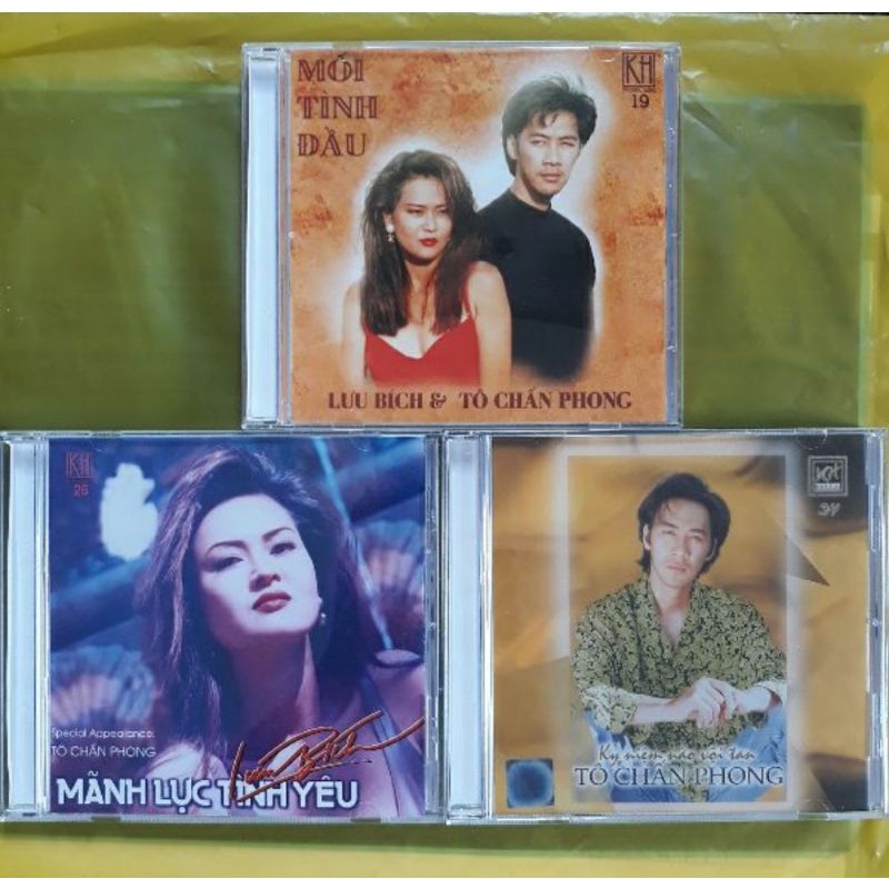 Bộ 3 cd Tô Chấn Phong phono
