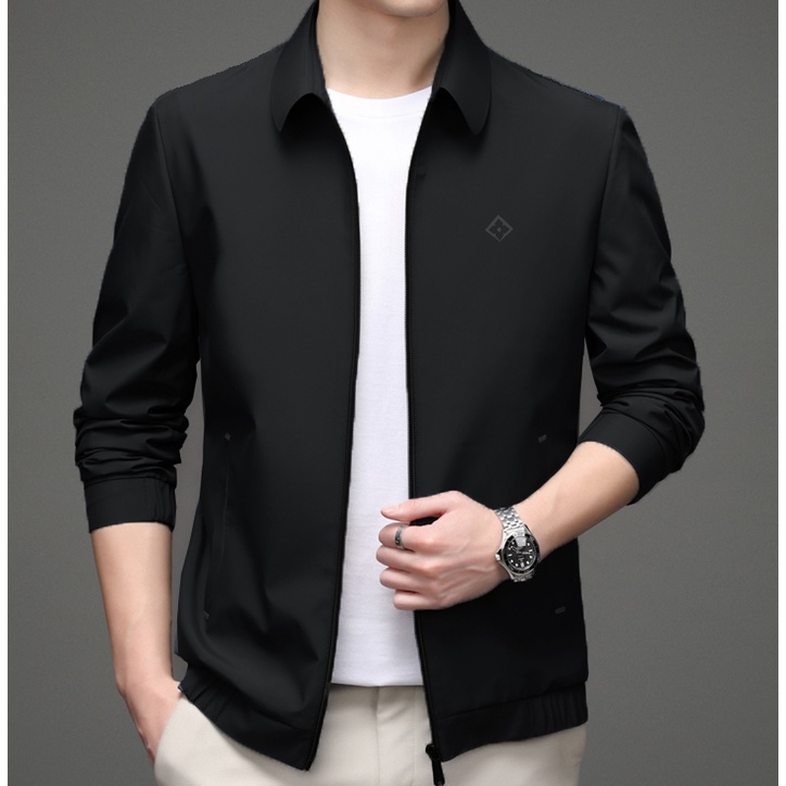 Áo khoác nam Áo khoát nam gió dù 2 lớp chống nắng CÁN CỔ SƠ MI hàng bao chất hàng chuẩn shop-A1035