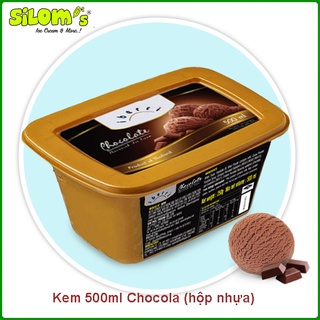 1 hộp kem vị Chocolate 500ml nhập khẩu Thái Lan Silom s Ice Cream giao tận thumbnail