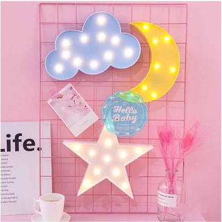 Đèn LED để bàn, trang trí quán 3D ...