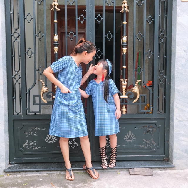 Set đầm đôi mẹ & bé