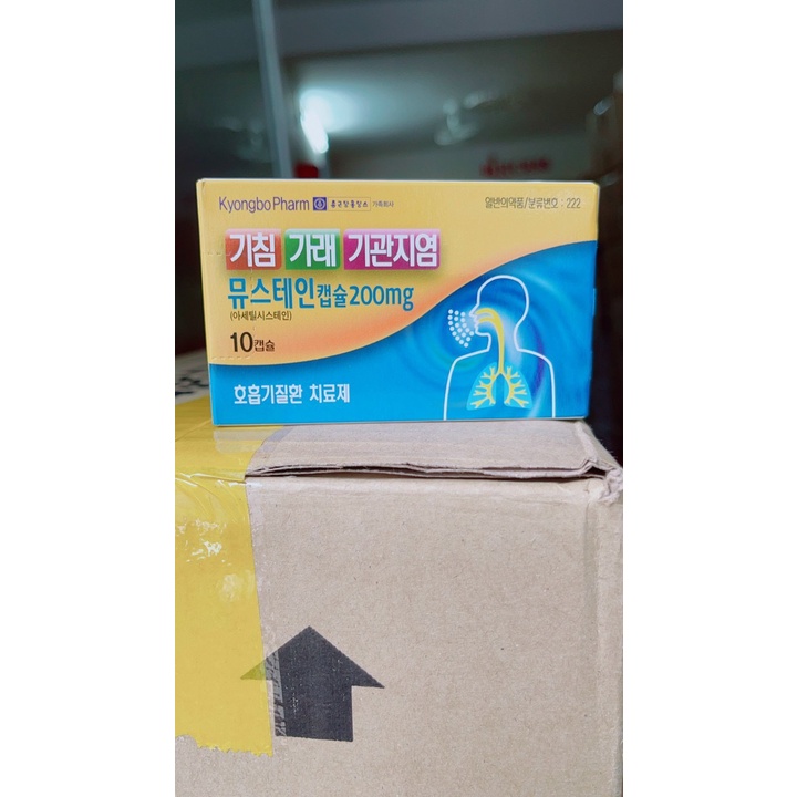 Viên Uống Bổ Phổi Hàn Quốc Hộp 10 Viên