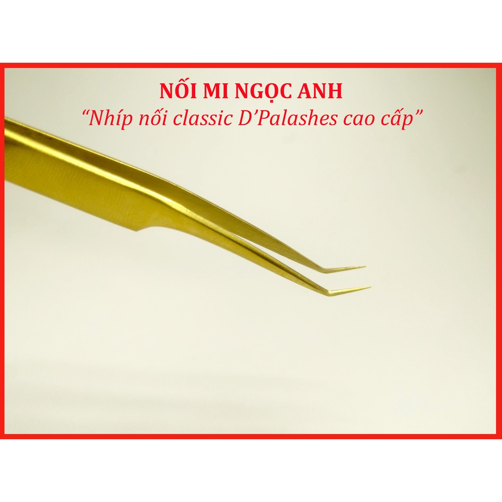 Nhíp L45,  nhíp D'Palashes cao cấp, dùng tách, nối classic, gắp mi