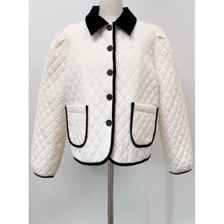 [ORDER] Áo khoác phao cổ V quả trám