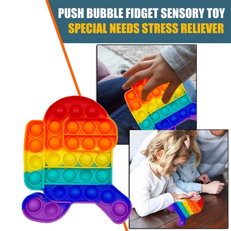 Móc Khóa Hình Robot Chạy Bộ Mini Màu Sắc Cầu Vồng