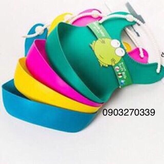 Yếm máng ăn dặm silicon