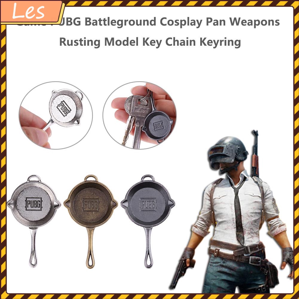 Móc khóa gắn mô hình vũ khí trong game PUBG