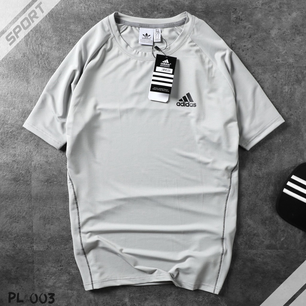 Áo thun thể thao nam chất vải chu kỳ dệt kim siêu mịn mát 8523