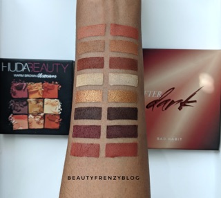 Bảng mắt Bad Habit After Dark (dupe ABH Warm Brown)