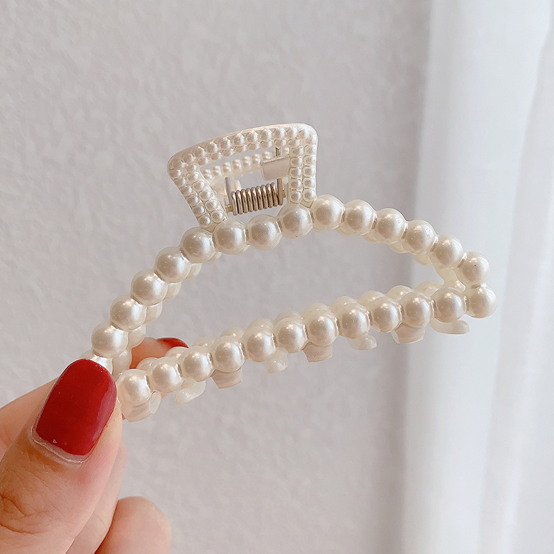 Kẹp Tóc Đính Ngọc Trai Thời Trang Phong Cách Hàn Quốc 19 Kiểu