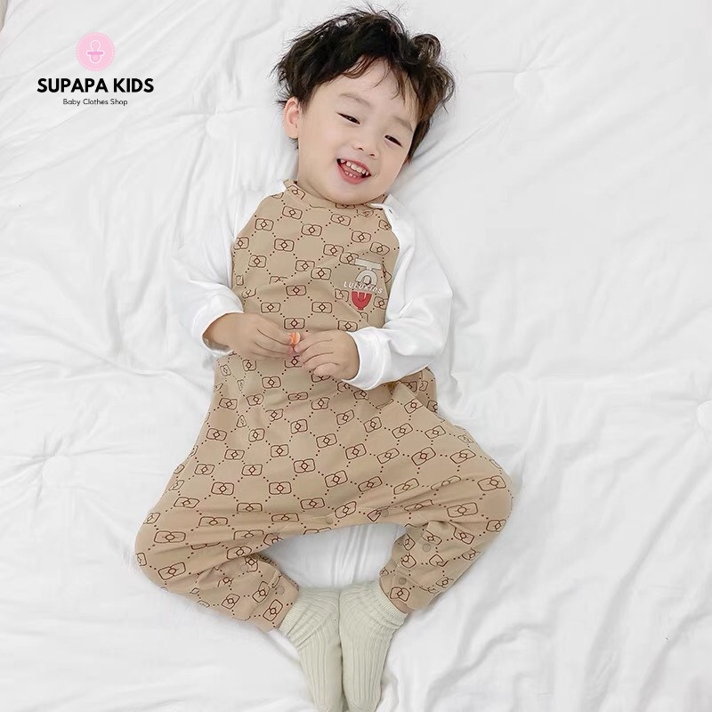 Body dài tay cho bé, body cho bé với hình thú dễ thương từ 3-12kg
